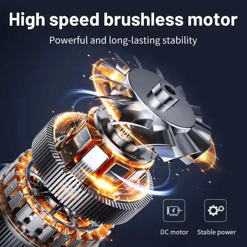 40 مللي متر سيارة العنيفة منفاخ الهواء قوية يده توربو مروحة نفاثة عالية السرعة فرش السيارات التوجه 500 جرام غسيل السيارات مسدس هواء أدوات مجفف #5