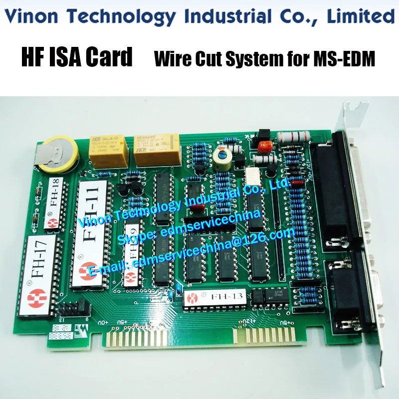 Fh Controlekaart (Isa Versie) Voor Draad Gesneden Systeem Cnc Medium Speed Draad Snijmachines. Isa Fh Card Controller Edm Fh Isa Kaart