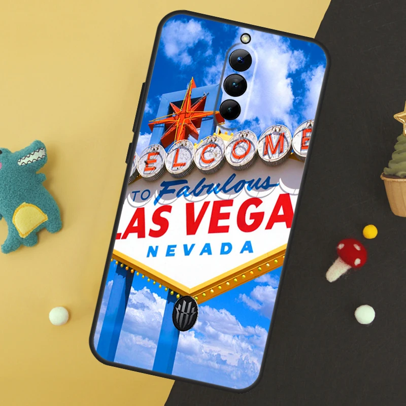 Las Vegas Sign Rome Phone Case For ZTE Nubia Red Magic 9 Pro Plus 8 8S Pro Plus 6 7 6S 7S Pro 5G 5S 6R Cover