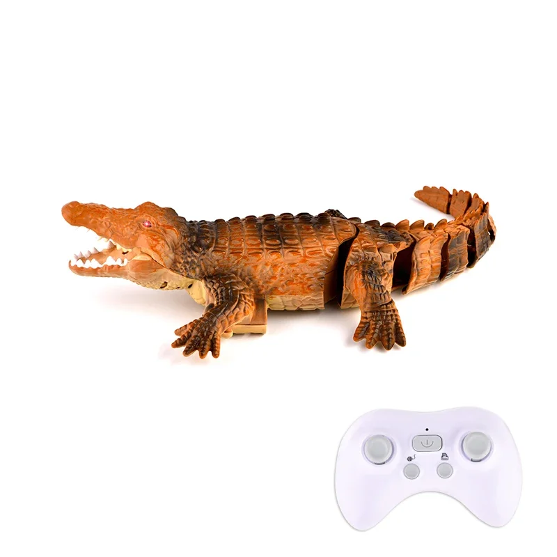 

2.4G RC Simulation Crocodile 4CH Remote Control Waterproof Electric Interactive Shark Children's Water Outdoor Pool Toys Gifts