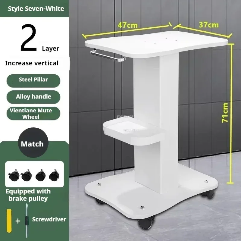 

Luxury Acrylic Salon Trolleys Beauty Salon Trolley Modern Simple Home Multi-layer Carrito Estanteria Extrecho Salon Furniture