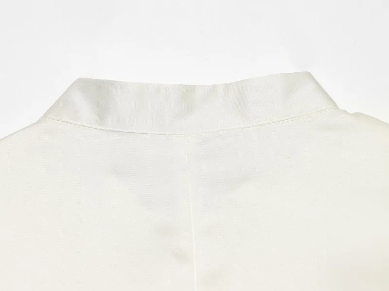 MUJER 2026 Satin-Tanktops für Damen Kurzarm Sommer Damen-Oberteile Streetwear Urlaubstop Damen Vintage-Knopfoberteil – Detail 14