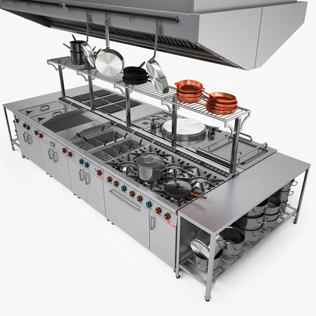 Commercial Kitchen Equipment / Restaurant Western Cooking Equipment