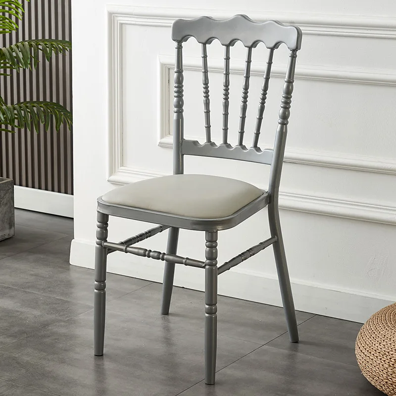 Modern Acrylic Hotel Chair Stackable Metal PC Home Office Workshop Party Kitchen Wedding