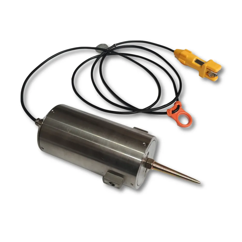 

Low Frequency Geophone 1 Hz Vertical Metal Land case with Split Spring Connector High Sensitivity 200v/m/s 1Hz Geophone