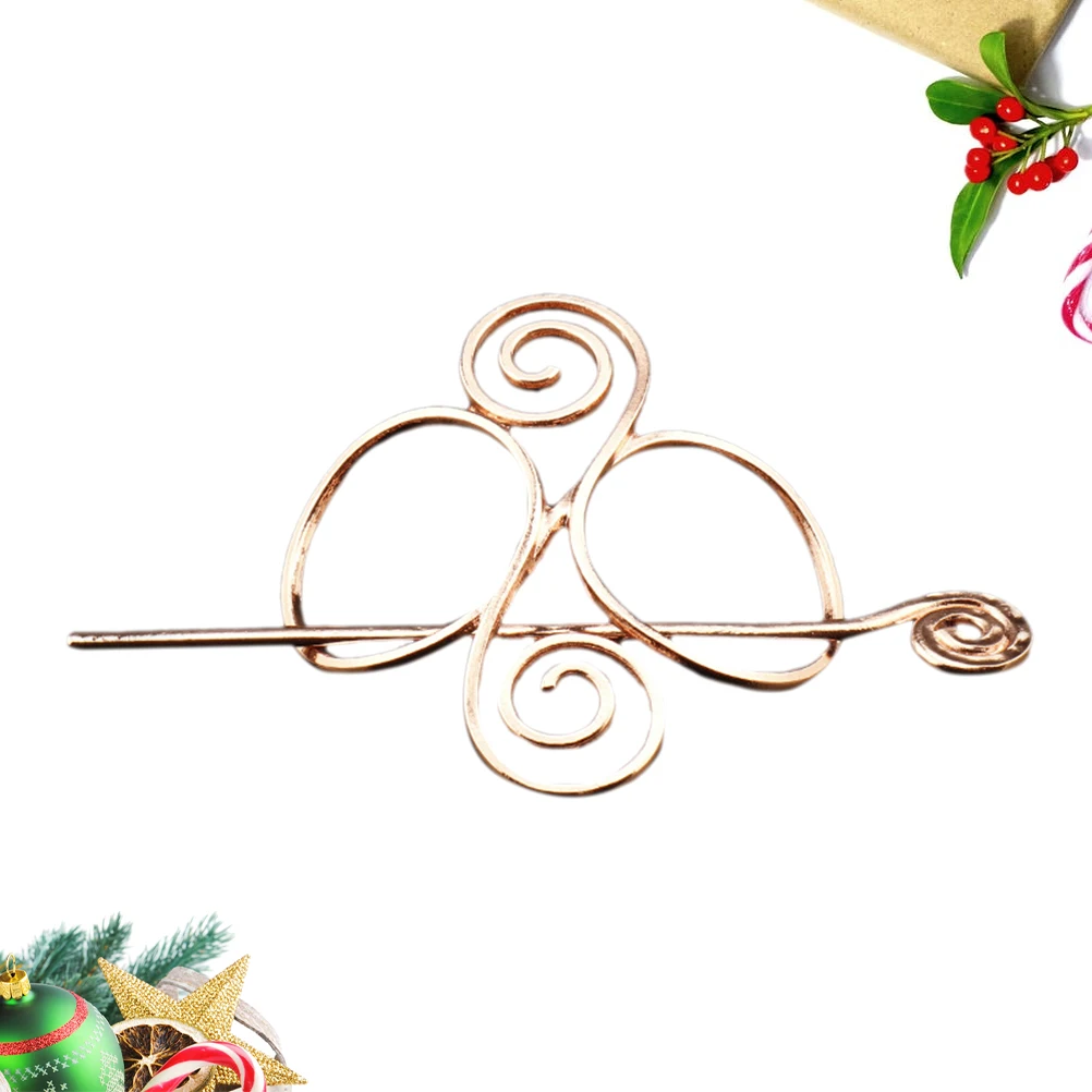 

Retro Metal Hair Clips Barrettes Vintage Accessories for Women Viking Ponytail Holders Durable Fashion Bobby Pins