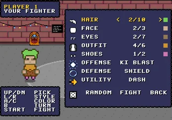 Fight Pub: Genesis MD 16bit Game Card Random Case