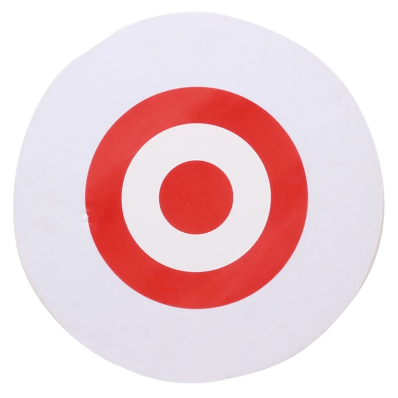 Round Targets Professional 25cm Targets Portable Moving Practice Targets Practice Board for Backyard