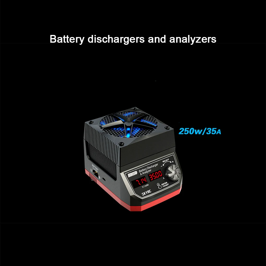 ABS BD250 Battery Discharge Analyzer Efficiently Analyze Battery Performance Discharger Tester