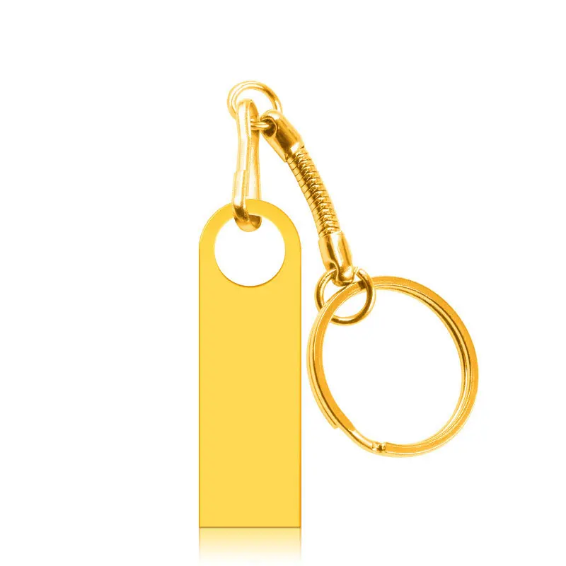 Waterproof usb flash drive pen drive 8GB 16GB 32GB 4GB 64GB 128GB Metal pendrive Card Memory Stick Drives u disk with key ring view 6