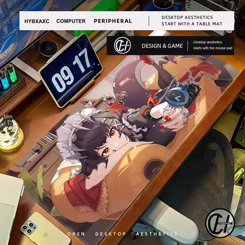 Large Mouse Mats Mousepad Large Anime Gaming Accessories Pad Zenless Zone Zero Ellen Joe Kawaii Carpet Cabinet Keyboard Deskmat