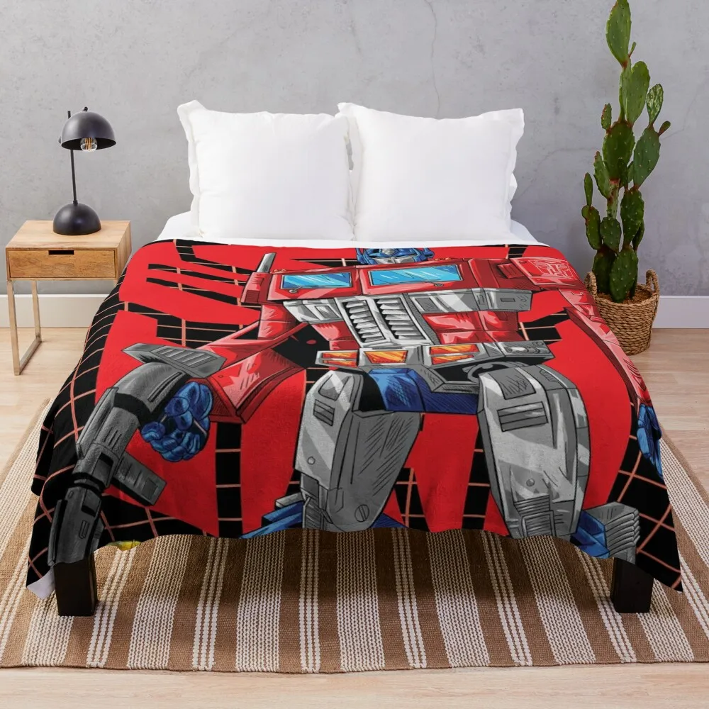 

Transformers 1984 Autobots Throw Blanket Luxury Thicken Tourist valentine gift ideas Fashion Sofas Blankets