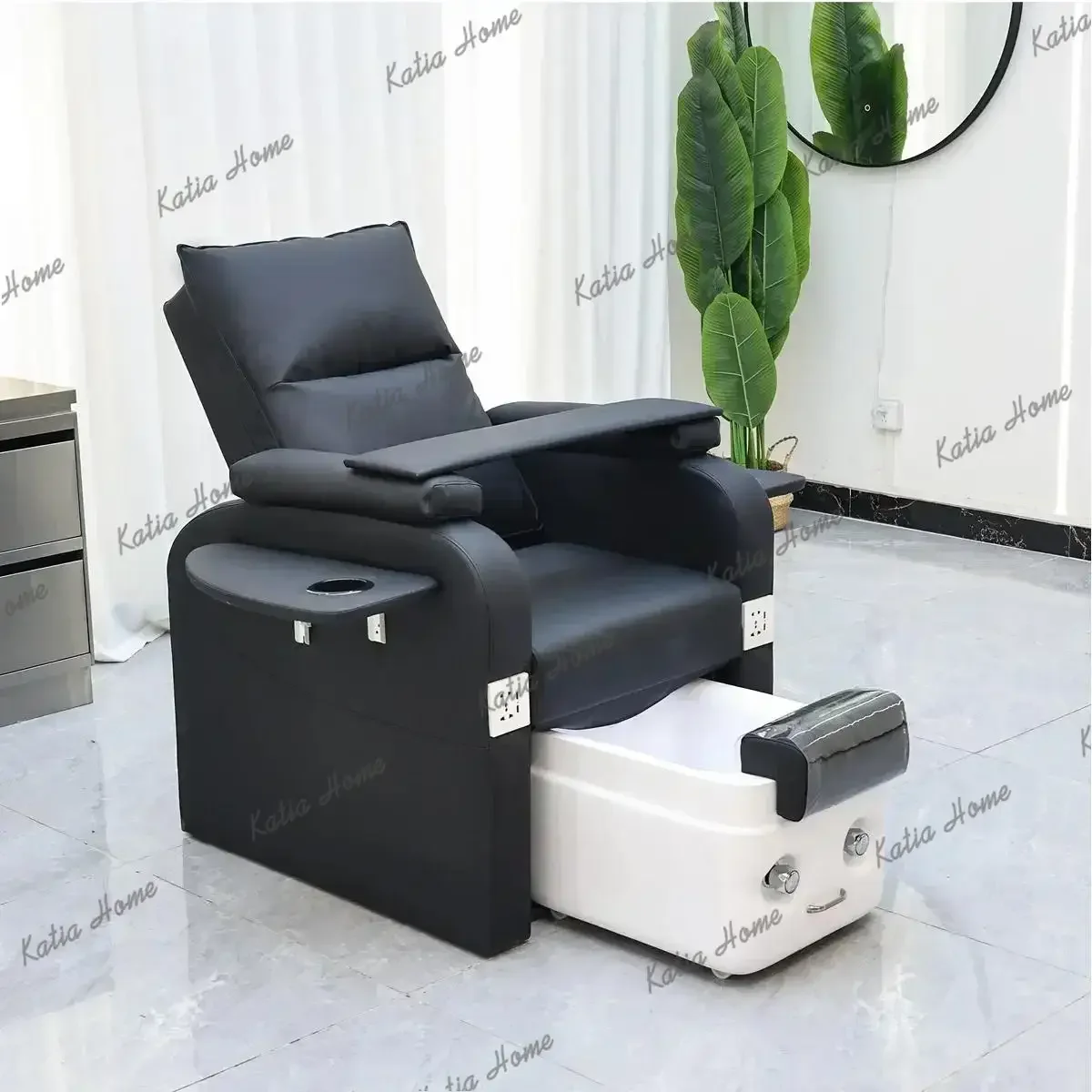 LSPopular Foot Spa Chair Manicure Spa Pedicure Chair Modern and Luxurious Multifunction Nail Beauty Salon Pedicure Pedicure Chai