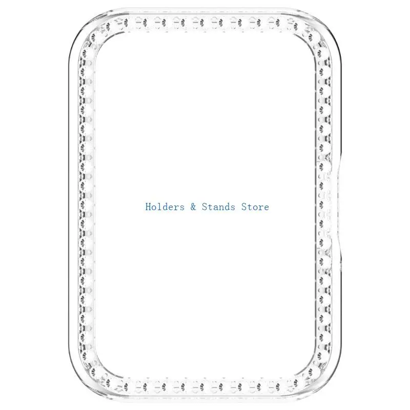 Case cubierta reloj Y4ue para ajustar 3 media cobertura alojamiento carcasa carcasa del diamante bisel a