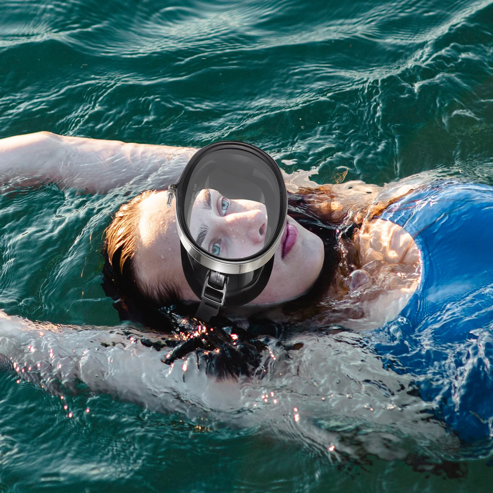 Occhialini da immersione Occhiali da sub Equipaggiamento Maschera comoda Nuoto per adulti Divisorio per uomo