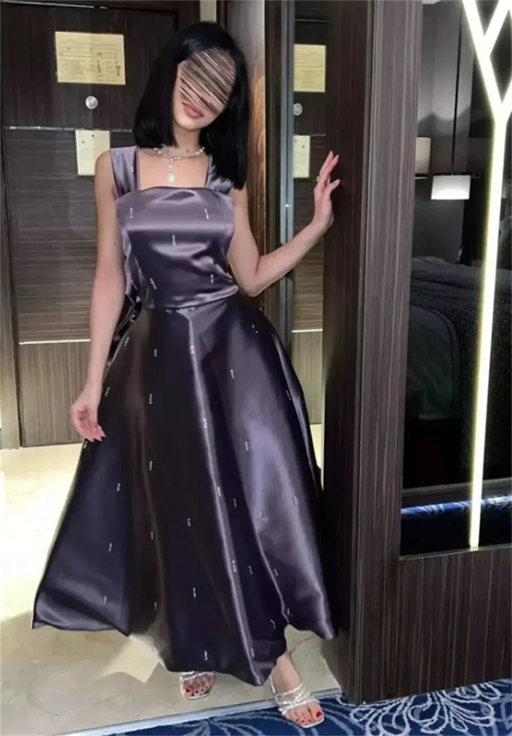 

Customized Prom Dresses Simple Spaghetti A-line Party Bows Draped Satin Occasion Evening Gown Платье Женское Вечернее ש
