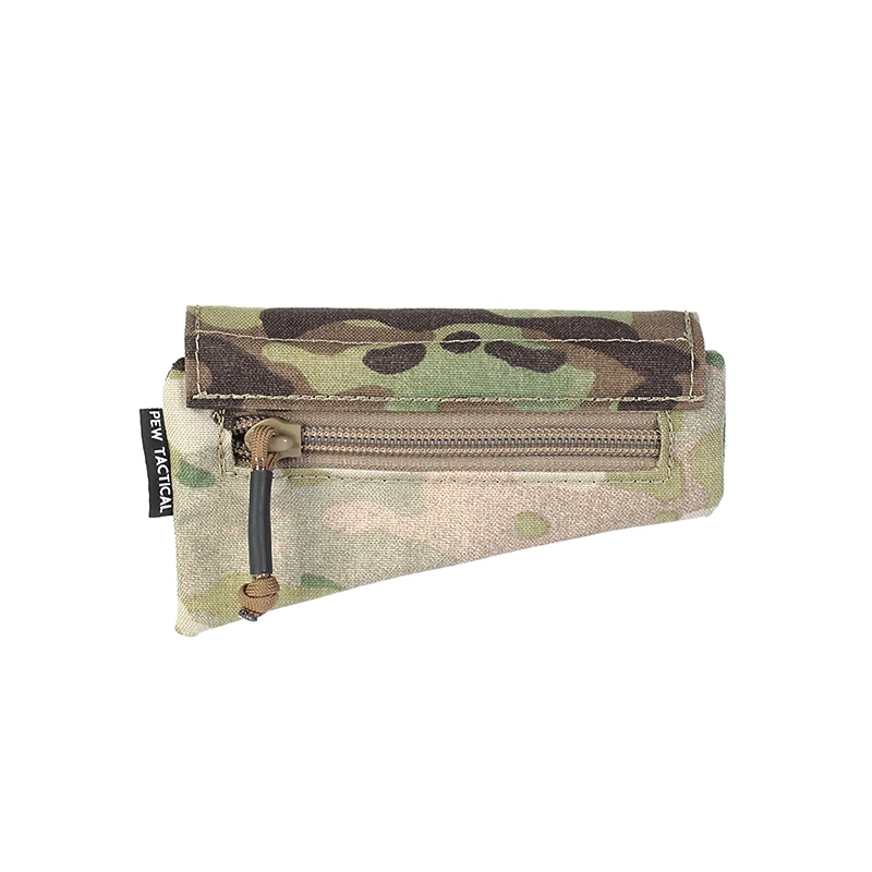 Pew Tactical Triângulo Bateria Stock Pouch, Airsoft Acessórios, AK