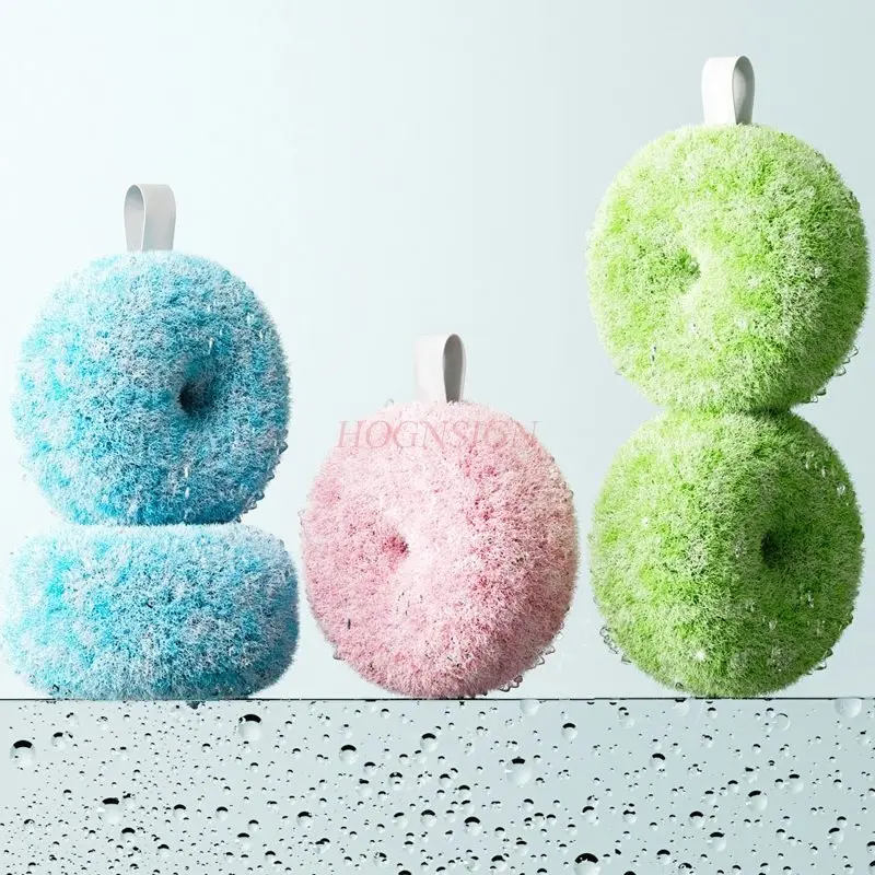 1pcs Free detergent, bathroom cleaning brush, washbasin, faucet, stain remover, cleaning tool, kitchen sink cleaning ball