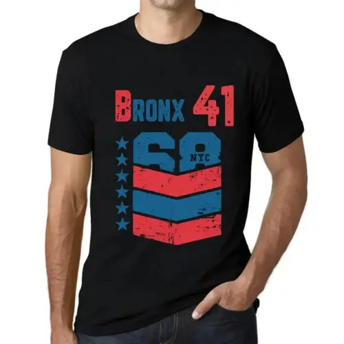 Heren Grafisch T-Shirt Bronx 41 Cadeau voor 41ste Verjaardag 41ste Jubileum