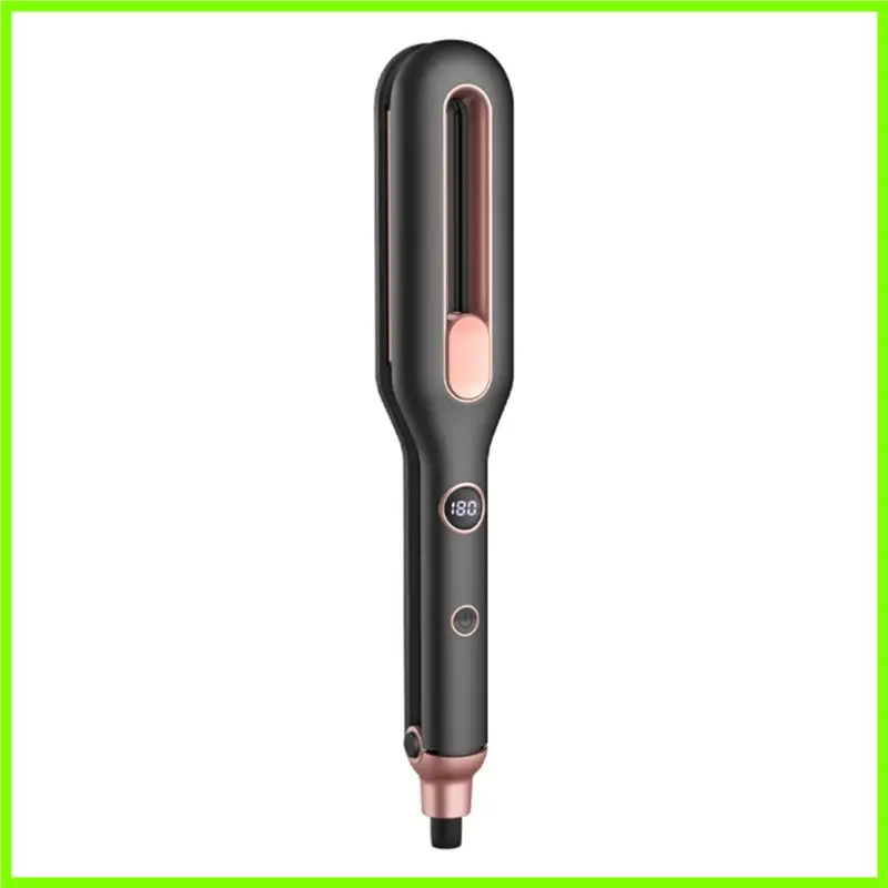 

L5BD High Quality Hair Straightener 2 in 1 Iron Straightening Corrugated Curling Iron Styling Tools Hair Curler Wet Dry Use