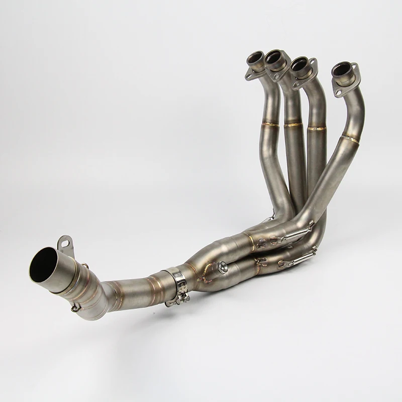

For Kawasaki Ninja z900 SE z900 E A2 2022-2025 The Titanium Alloy Escape Connection Pipe Of The Motorcycle Exhaust Is Connected