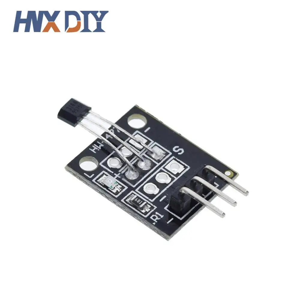 5/10pcs DC 3.3V To 5V KY-003 Hall Effect Magnetic Sensor Module Hall Magnetic Sensor Module for Smart Cars for Arduino