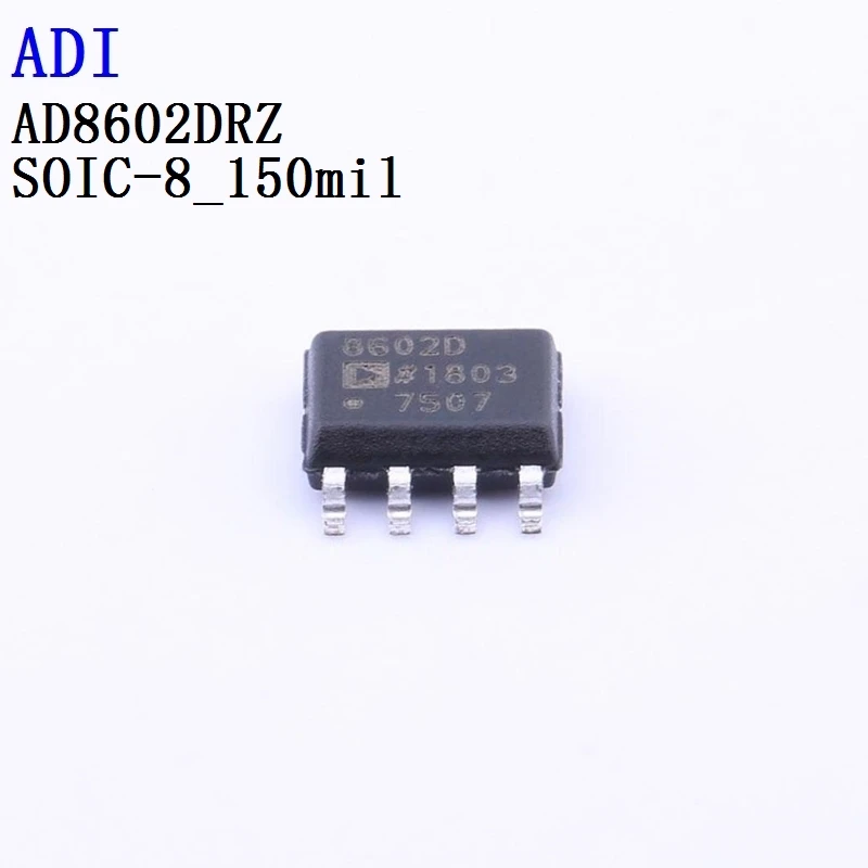 2PCS AD8602DRZ AD8604ARUZ AD8604ARZ AD8606ARZ AD8607ARMZ ADI Operational Amplifier