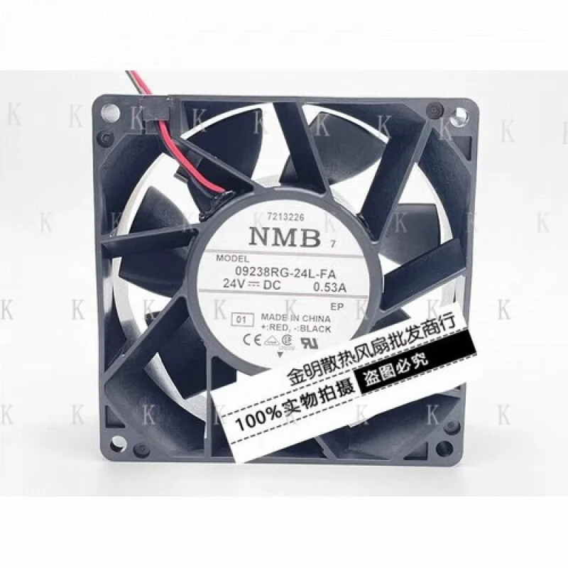 

C ДЛЯ NMB 09238RG-24L-FA 24 В 0,53 А 90 мм Инверторный охлаждающий вентилятор для шкафа