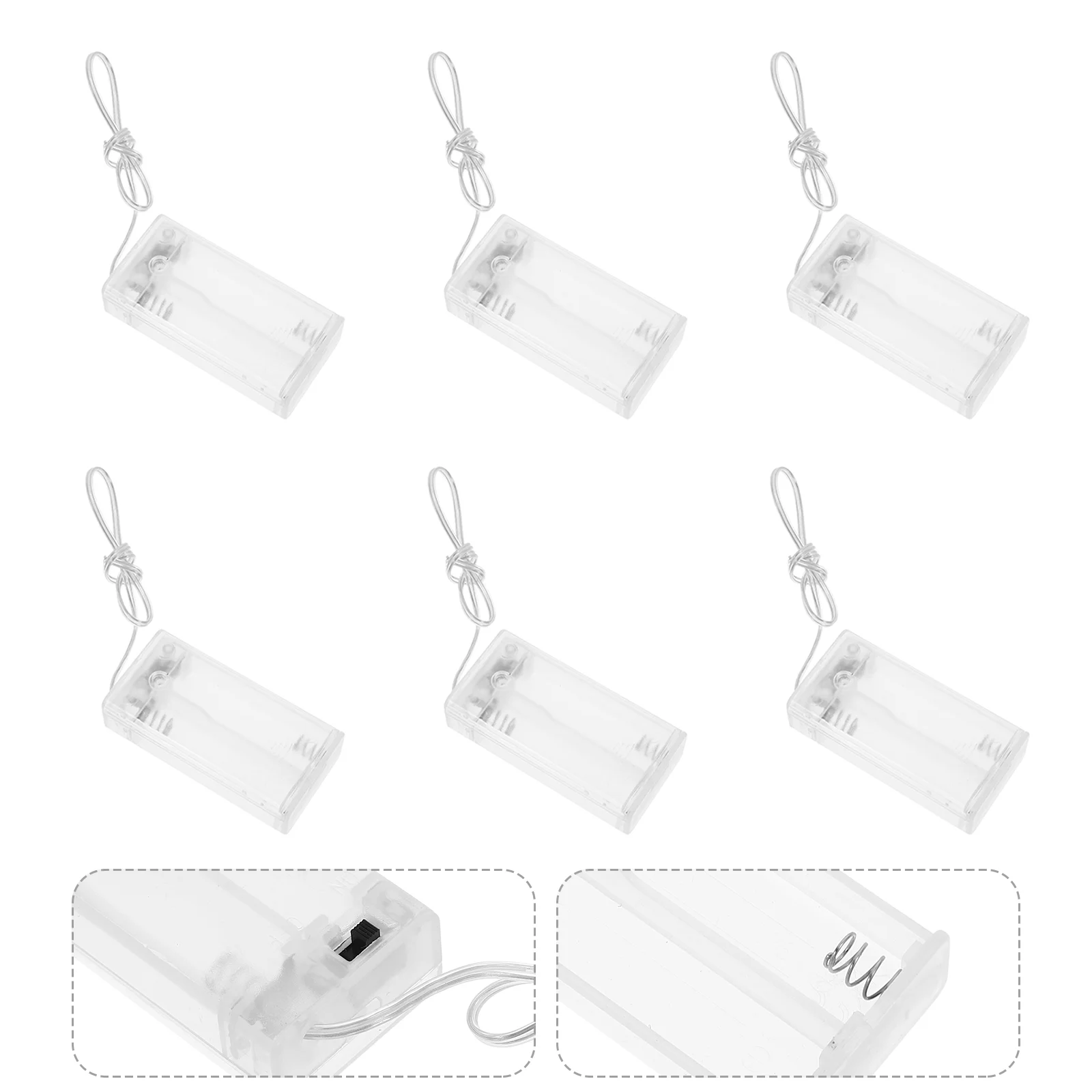 10-częściowa obudowa przełącznika Light String Box 680X340X180CM Abs Holder AA Shell