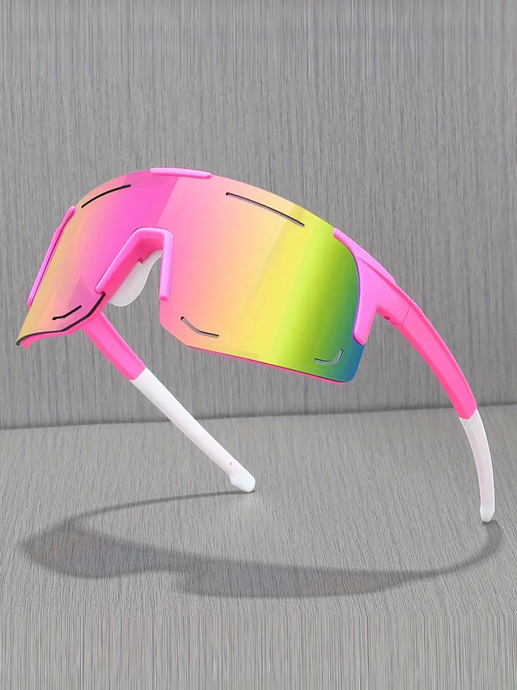AliExpress Julyrays Sports Wrap Around Anti Light Glasses For Women Men Large One Piece Sun Shades For Cycling Fishing Skiing Shades UV400