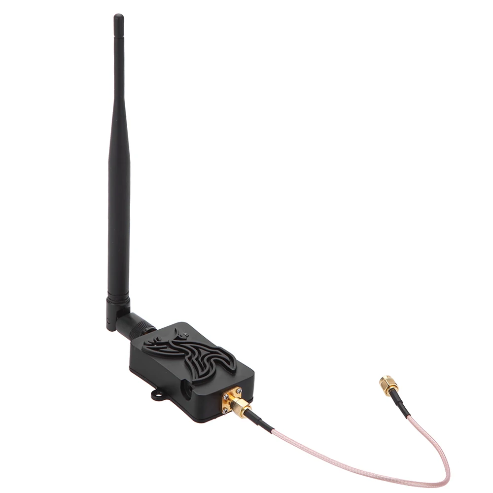 4W 4000mW 802.11b/g/n Wifi Wireless Amplifier Router 2.4Ghz WLAN ZigBee BT Signal Booster with Antenna TDD