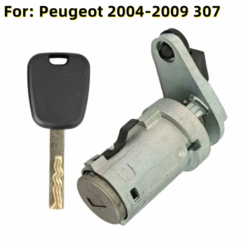 

XIEAILI OEM Left Door lock Cylinder Auto Door Lock Cylinder For Peugeot 2004-2009 307 HU83 Blade K51