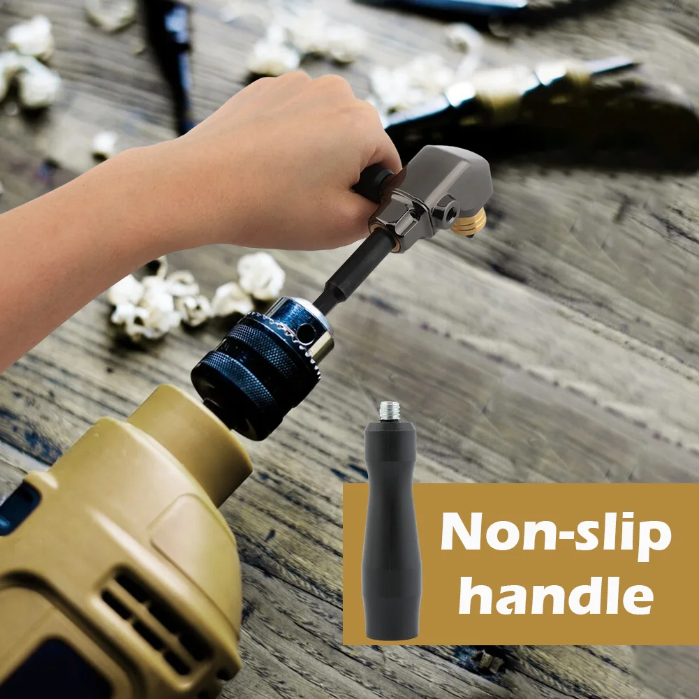 Adaptateur de Douille pour Perceuse à Angle Droit, Réparation avec Poignée, Angle 90 Résistant