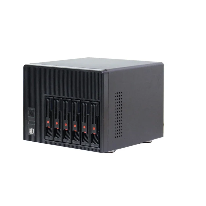 

Sy1 Custom Hot Swap Server Chassis 8 bay Nas Network Attached Storage Server Case M-atx Tower Computer Case Desktop Pc Enclosure