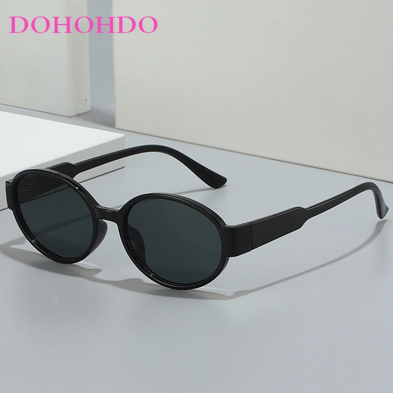 

Fashion Trending Small Frame Oval Sunglasses For Women Men Vintage Luxury Brand Design Outdoors Travel Drive Sun Glasses UV400