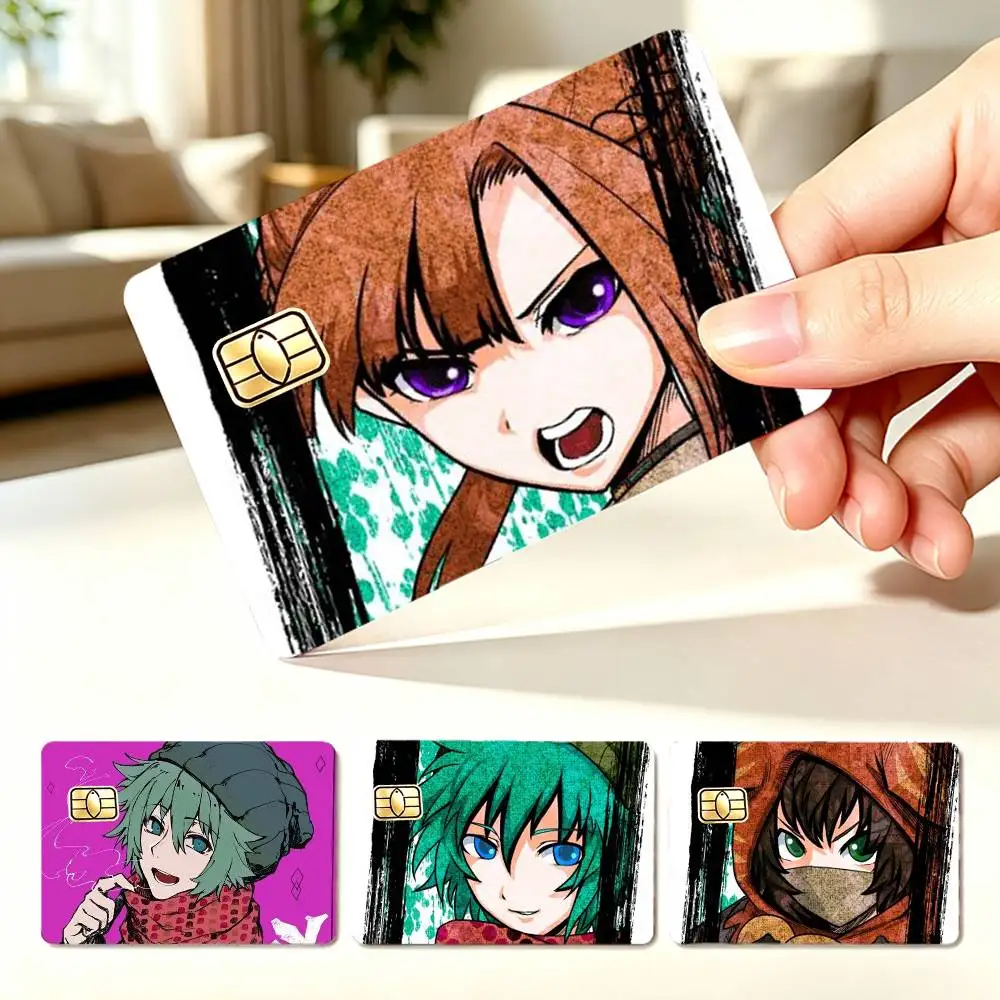 COOL Y-Your Turn to Die  4pcs 1Set Card Stickers Small Waterproof Chip 4PCS Card Sticker Anti-Scratch