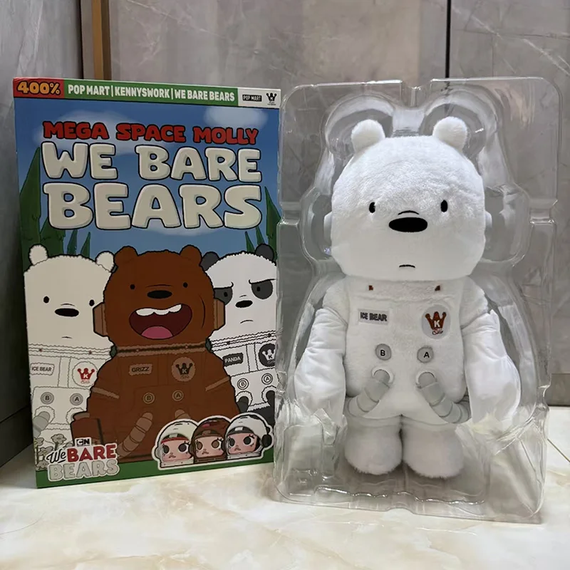 

POP MART MEGA SPACE MOLLY 400% WE BARE BEARS Series Blind Box Toys Kawaii Anime Action Figure Surprise Guess Bag Mystery Box