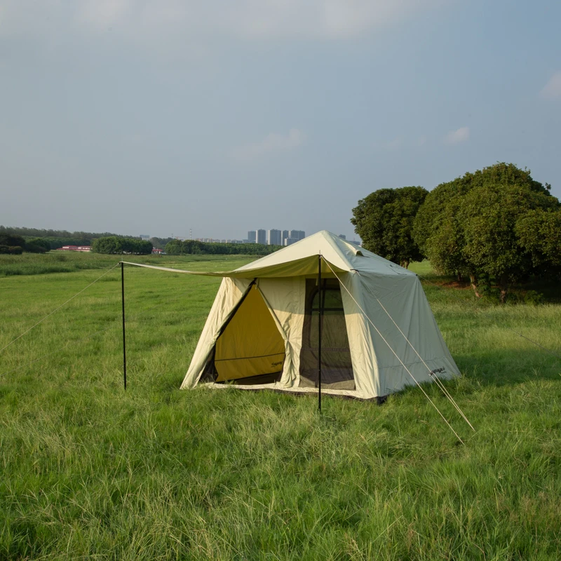 

Large Outdoor Luxury Inflatable Tent High Quality Waterproof Oxford Fabric For Family Camping