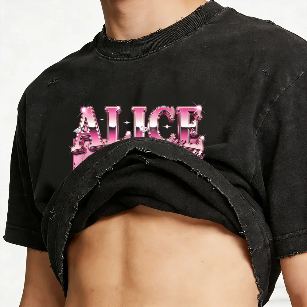 

Washed Vintage Twilight Alice Cullen T Shirt Team Vampire Robert Pattinson Edward Cullen T-shirt Men Women Retro Cotton T-shirts