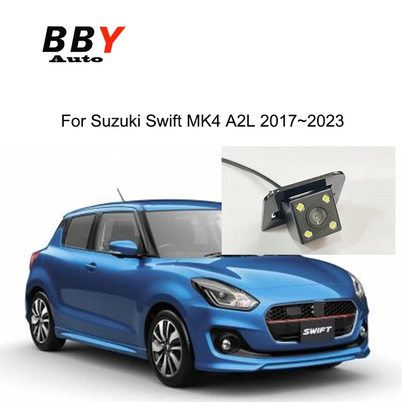 كاميرا الرؤية الخلفية لسوزوكي سويفت A2L 2017 ~ 2023 ث/شاشة عرض الصوت SAT NAV