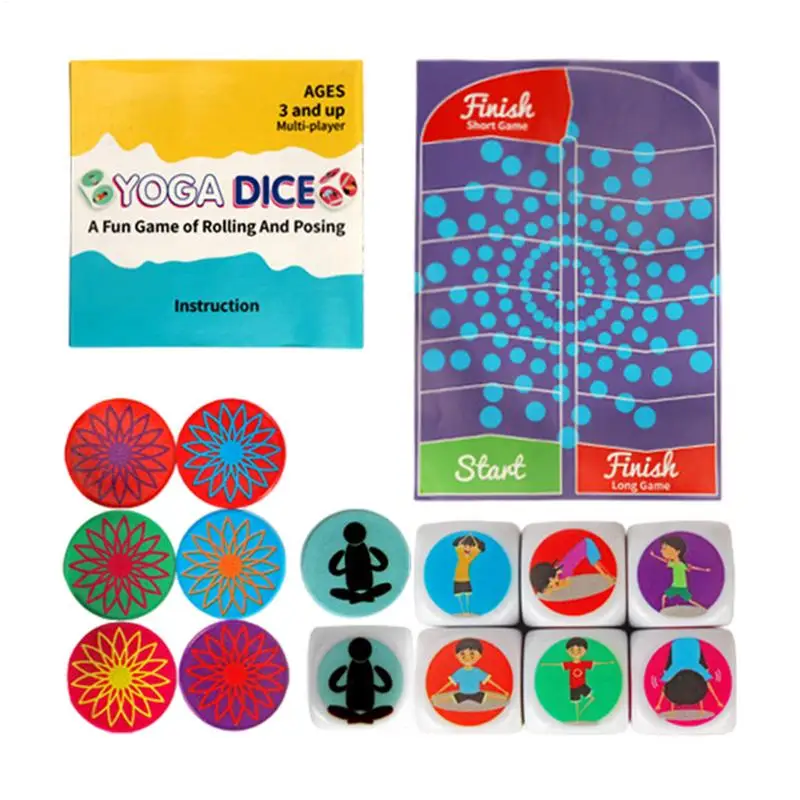 

Exercise Dice For Workouts Yoga Accessories Fun Exercise Dice Workout Dice Educational Kids Fitness Equipment For Kids Family