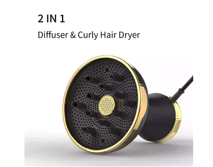 Auto Curl Diffuser Hair Dryer - Advanced Blow Dryer Attachment for Voluminous Curls