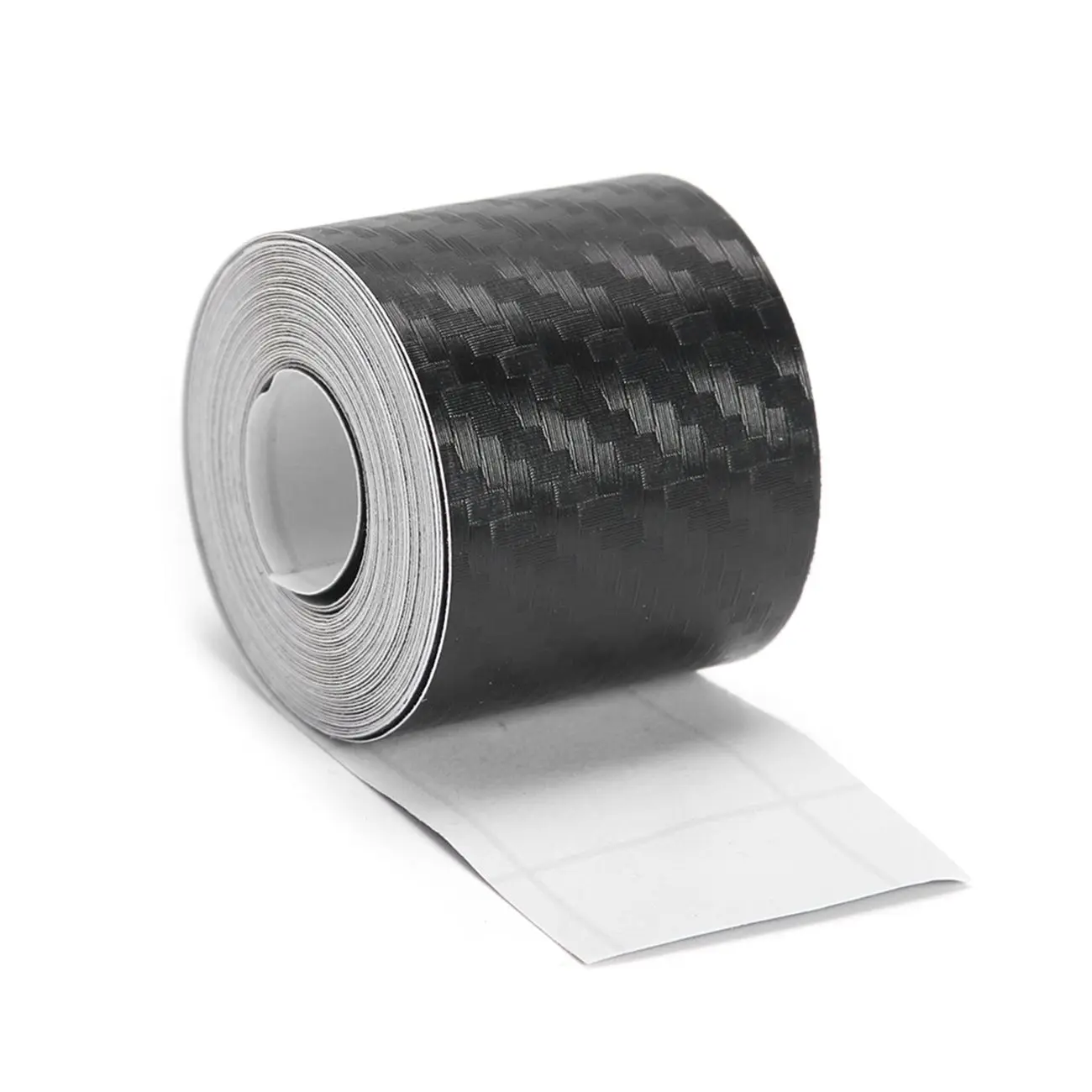 Anti-stepping Stickers Car Accessories DIY Paste Protector Strip 3D Carbon Fiber Sticker Protection Film Anti Scratch Tape
