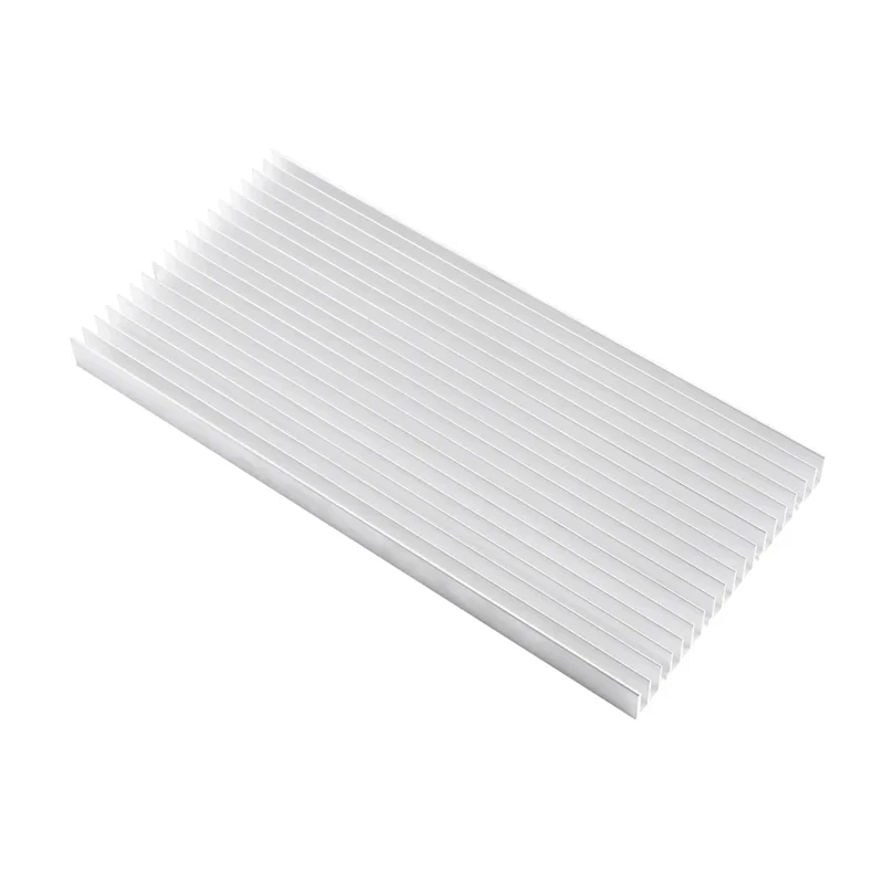 Dispositivo di raffreddamento LED con dissipatore di calore in alluminio premium ABNM per luci LED ad alta potenza, 300X140x20mm