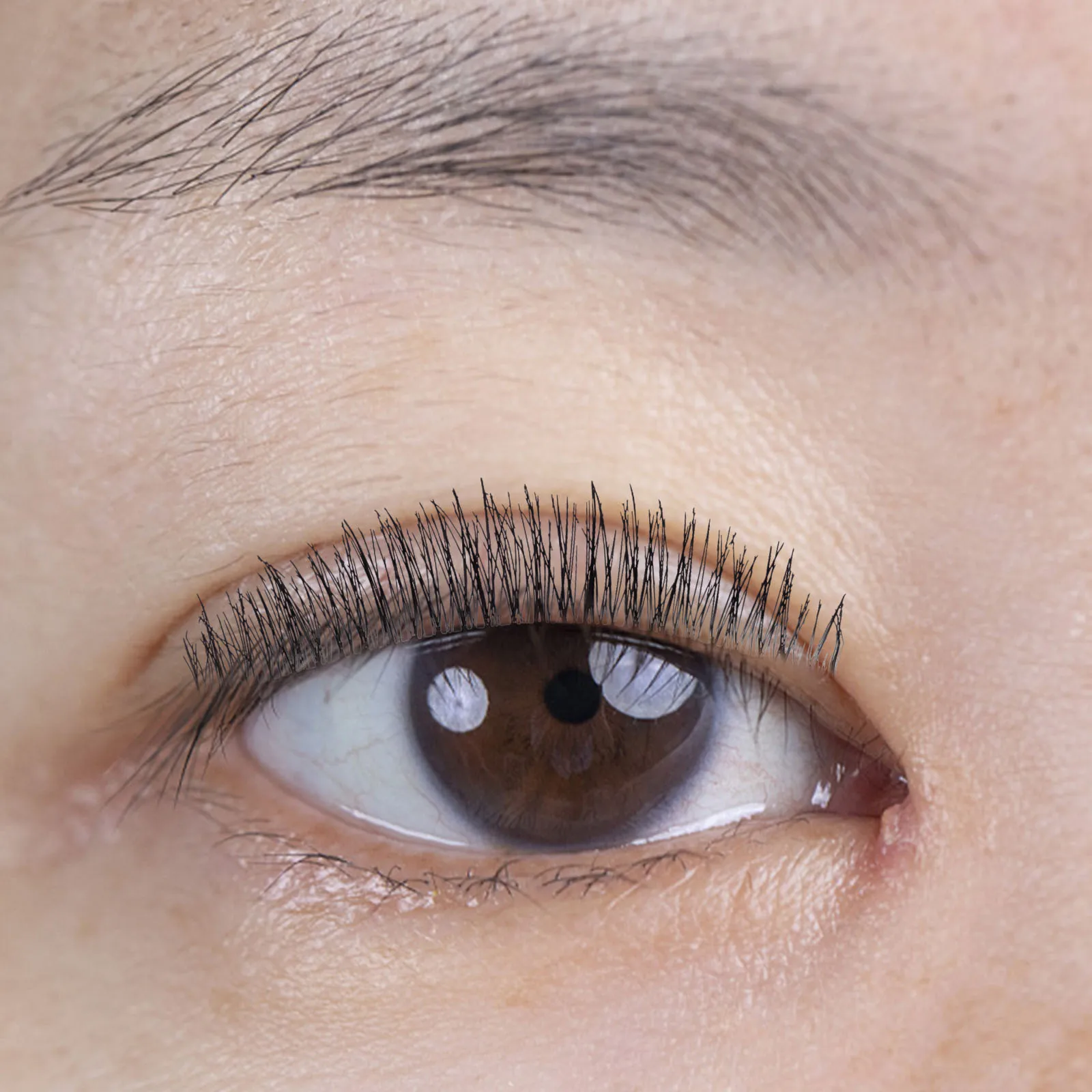 رموش صناعية طبيعية رموش من الألياف الناعمة لحفلات الزفاف رموش اصطناعية يومية أدوات مكياج #4