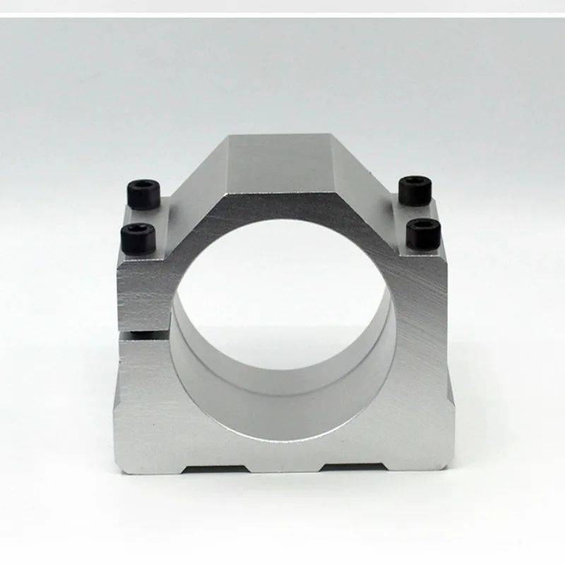 38mm 48mm 50mm 52mm 55mm 65mm 80mm Aluminum Spindle Motor Mount Bracket Seat with 4 screws for CNC Router Engraving Machine 3D