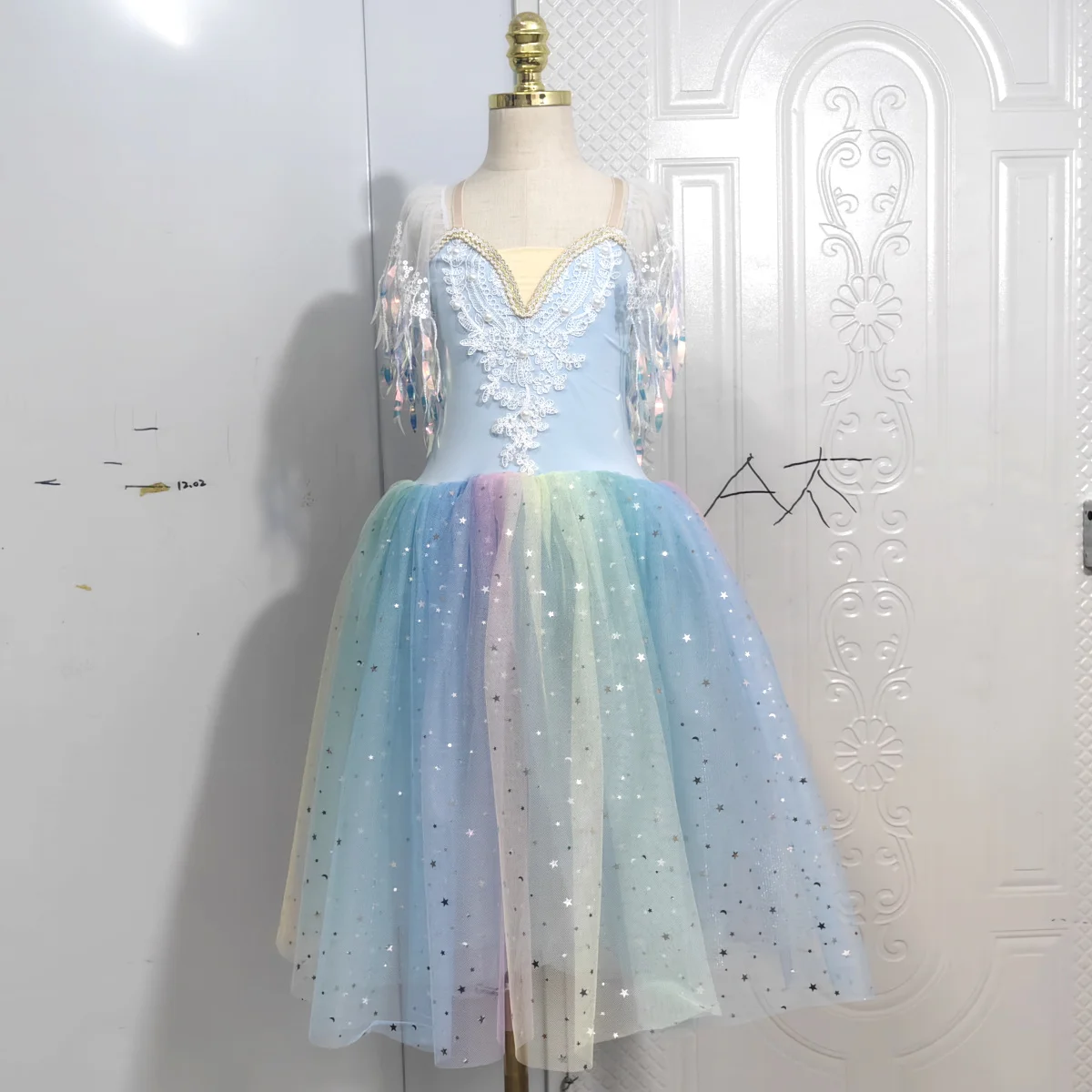 Kleinkind Ballett Tutu Tanzen Kleid Blau Kinder Schwanensee Kostüme Ballerina Kleidung Teen Ballsaal Ballett Outfits Für Mädchen