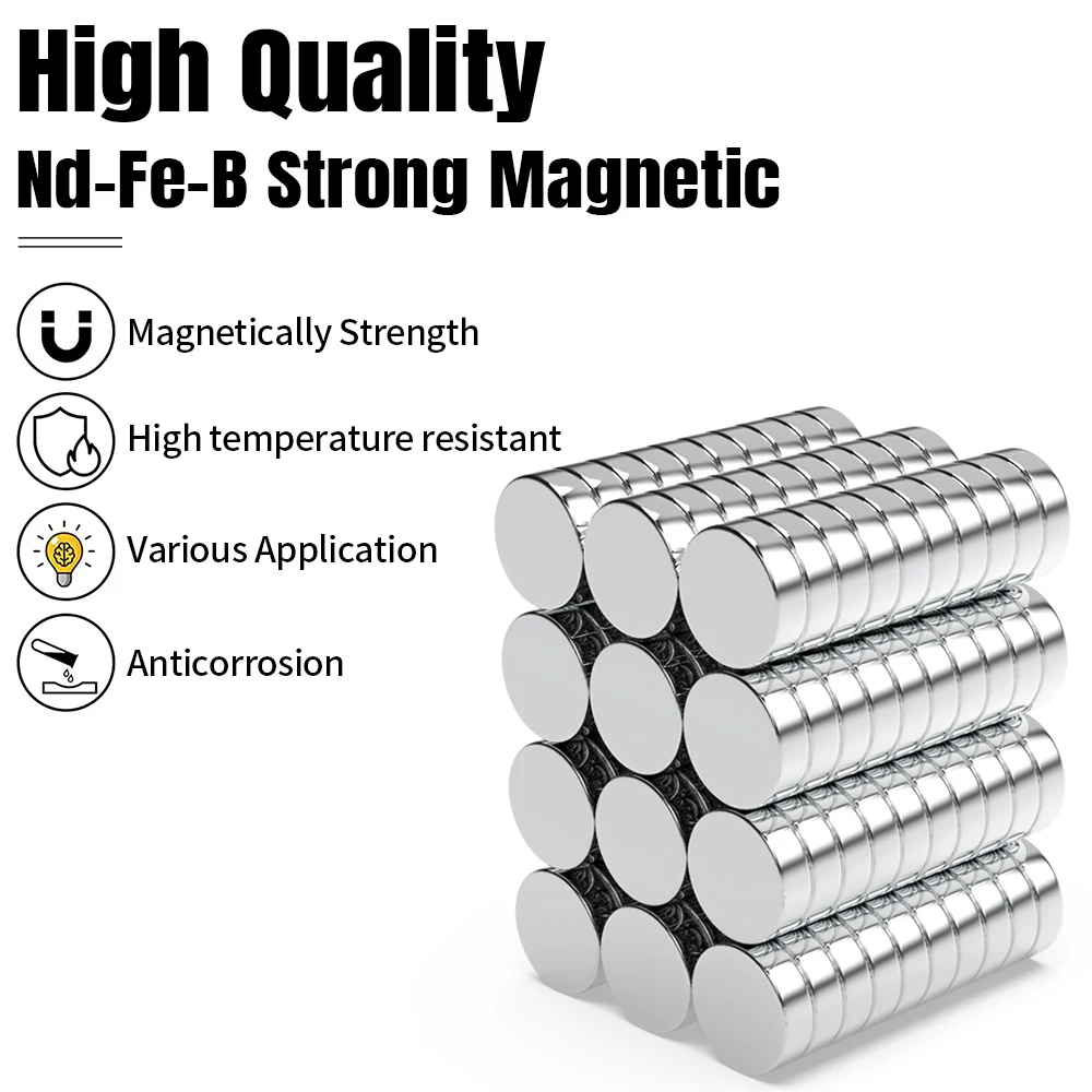 冷蔵庫用の強力なネオジム磁石,釣り用の小さな磁石,10/20/50/100/200/500個,12x4mm