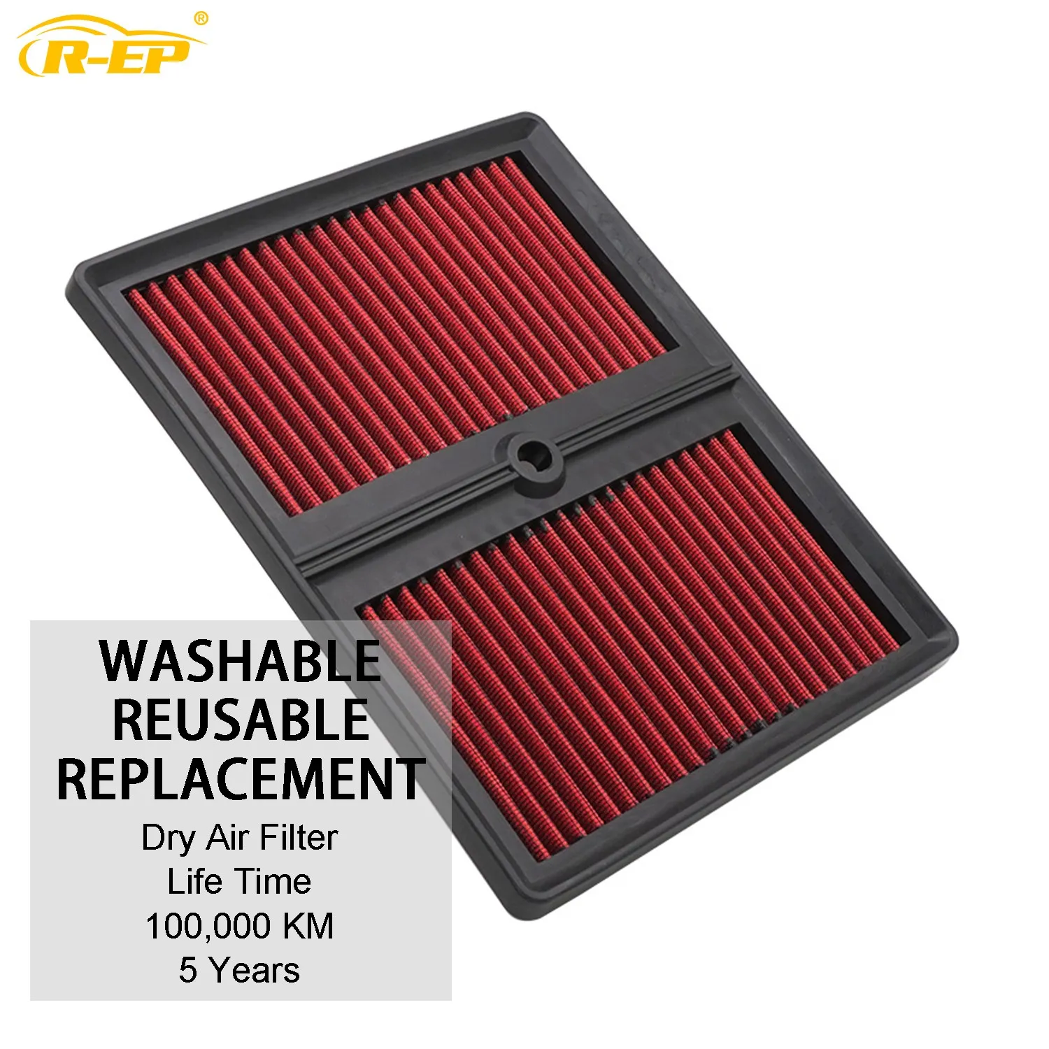 Car High Flow Performance Air Filter Cold Air Intake Filter for Audi A1 A3 Q2 Seat Ibiza Skoda Fabia Volkswagen Golf 1.0L