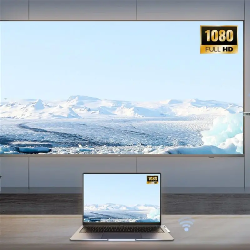 ABMF Wireless -compatible Extender 1080P@60Hz 30M for TV Projector Monitor Plug and Play Transmitter Receiver